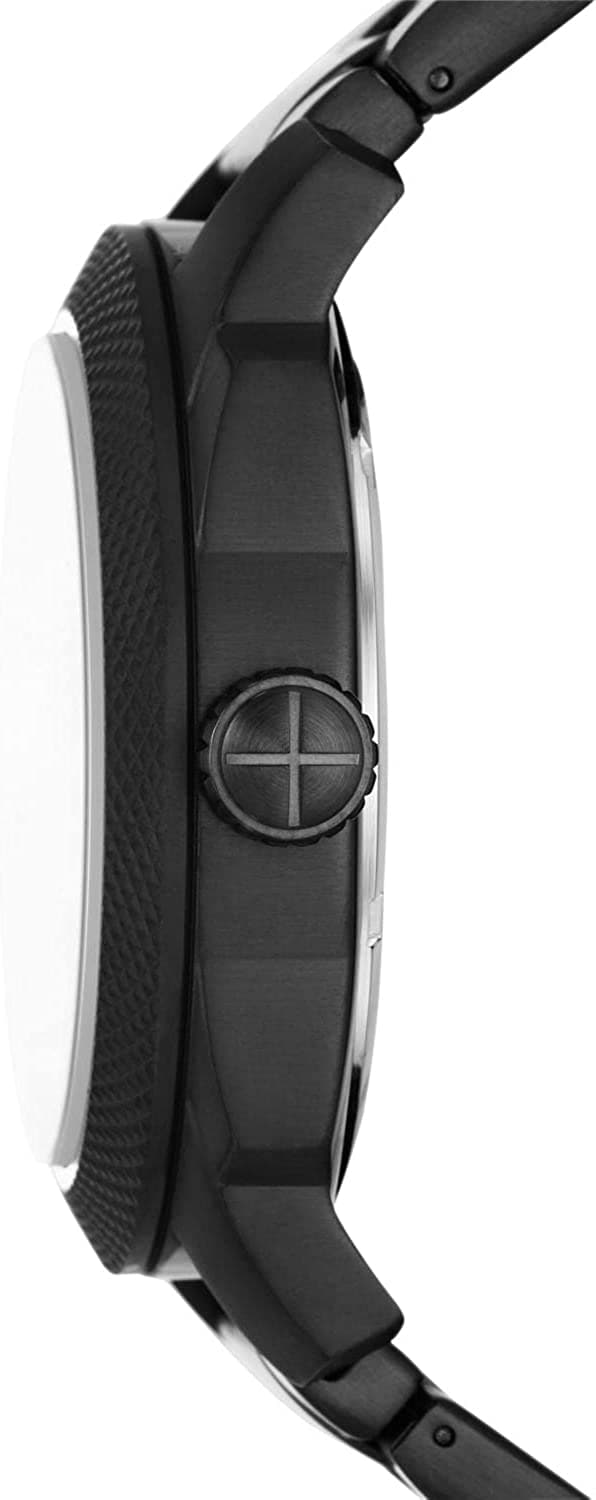 Machine 49 mm Black Dial Stainless Steel Analog Watch for Men - FS5971I - Kamal Watch Company