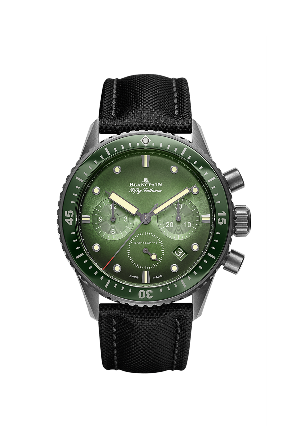 BLANCPAIN Fifty Fathoms BATHYSCAPHE CHRONOGRAPHE FLYBACK 5200 0153 B52A - Kamal Watch Company