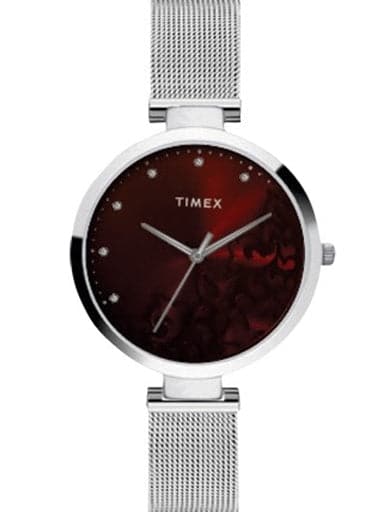 Timex Fashion Red Dial Women Watch TW000X218 - Kamal Watch Company