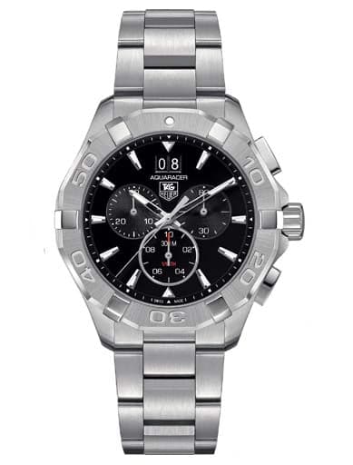 TAG Heuer Aquaracer Chronograph Black Dial Men's Watch CAY1110.BA0927 - Kamal Watch Company