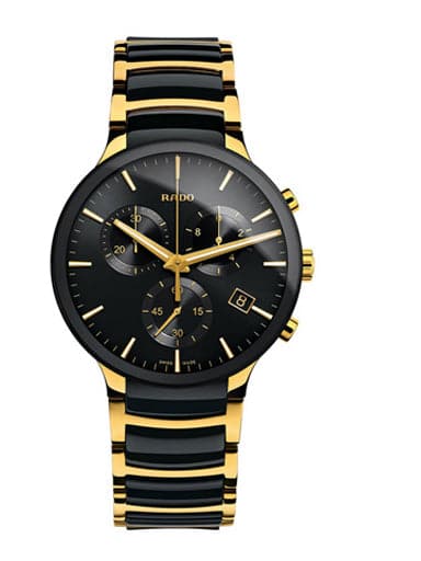 Rado Centrix Black Dial Men's Chronograph Watch - Kamal Watch Company