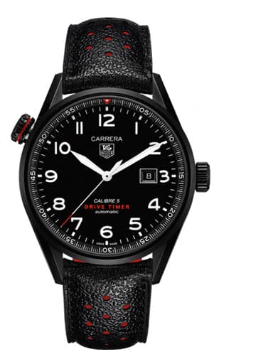 TAG Heuer Carrera Calibre 5 Black Dial Men's Watch - Kamal Watch Company
