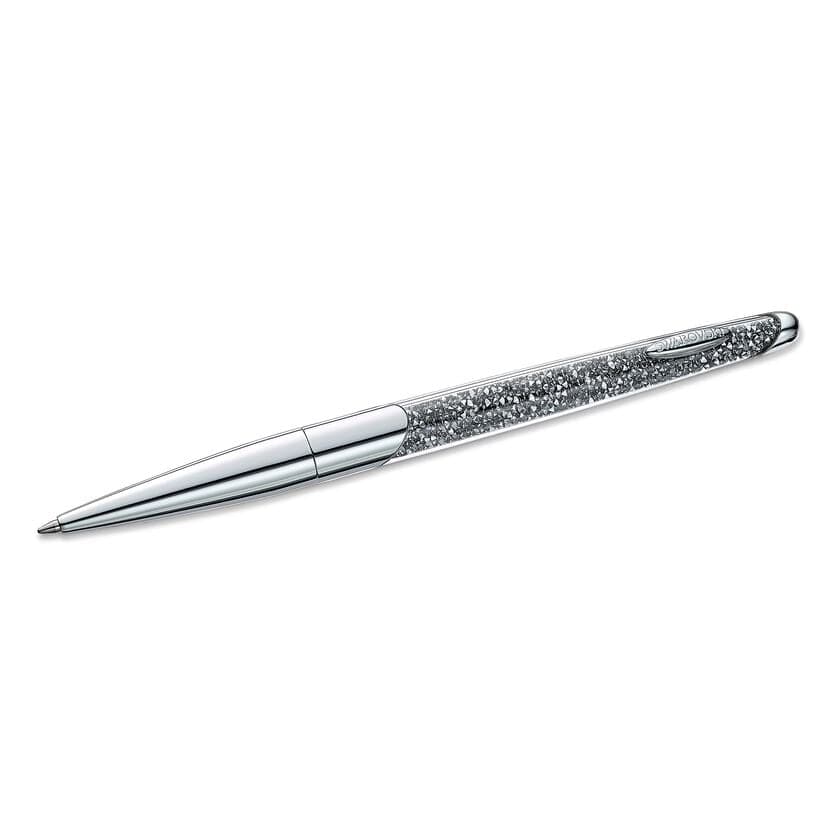 Swarovski Crystalline Nova Ballpoint Pen Gray, Chrome Plated 5534318 - Kamal Watch Company