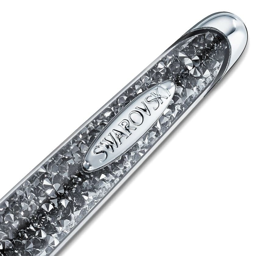 Swarovski Crystalline Nova Ballpoint Pen Gray, Chrome Plated 5534318 - Kamal Watch Company