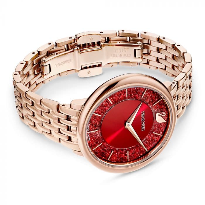 Swarovski Women Crystalline chic watch Round Red Watch 5547608 - Kamal Watch Company