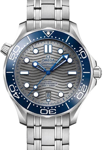 Omega Seamaster Diver Gray Dial Men's Watch - Kamal Watch Company