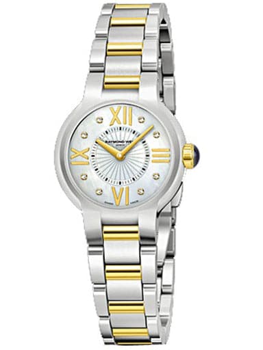 Raymond Weil Noemia Two-Tone Mother of Pearl Diamond Ladies Watch - Kamal Watch Company