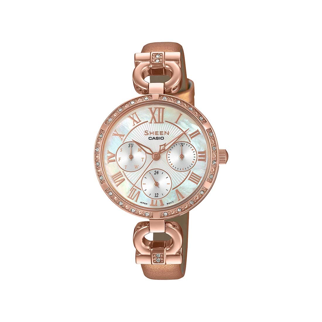 SX267 SHE-3067PGL-7BUDF SHEEN WATCH - Kamal Watch Company