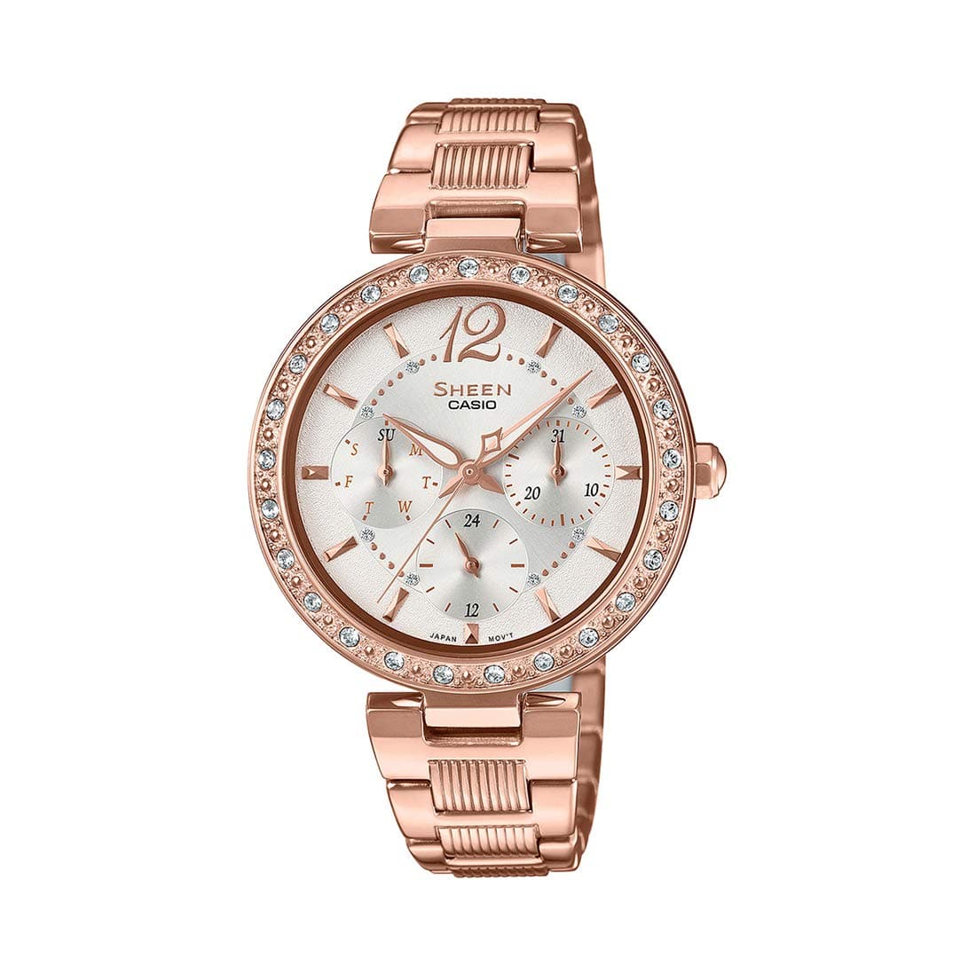 SHEEN SHE-3065PG-7AUDF - SX234 Pink Gold IP - Women's Watch - Kamal Watch Company