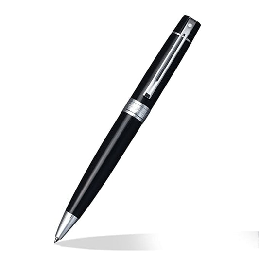 SHEAFFER Black Chrome Trims Ballpoint Pen 9312 BP - Kamal Watch Company