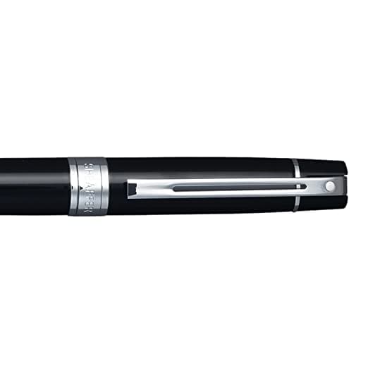 SHEAFFER Black Chrome Trims Ballpoint Pen 9312 BP - Kamal Watch Company