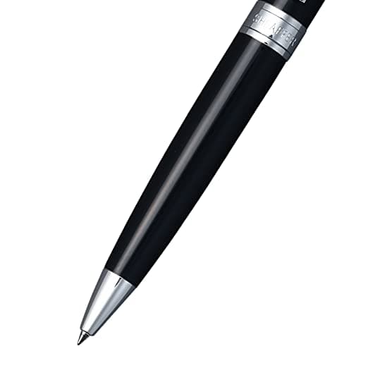 SHEAFFER Black Chrome Trims Ballpoint Pen 9312 BP - Kamal Watch Company
