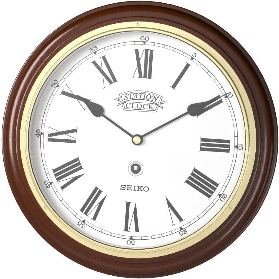 Seiko Wall Clock Brown, QXA143BN - Kamal Watch Company
