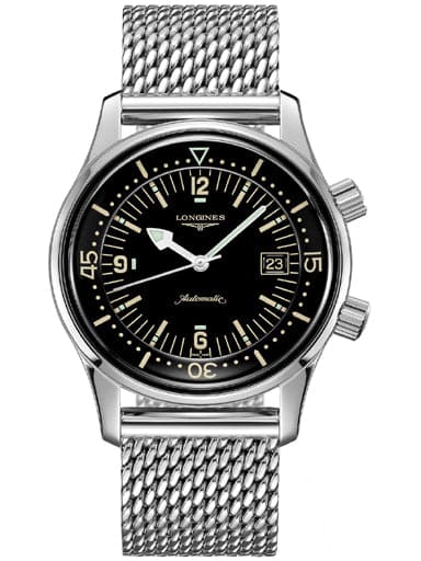 Longines Legend Diver Automatic Watch For Men's - Kamal Watch Company