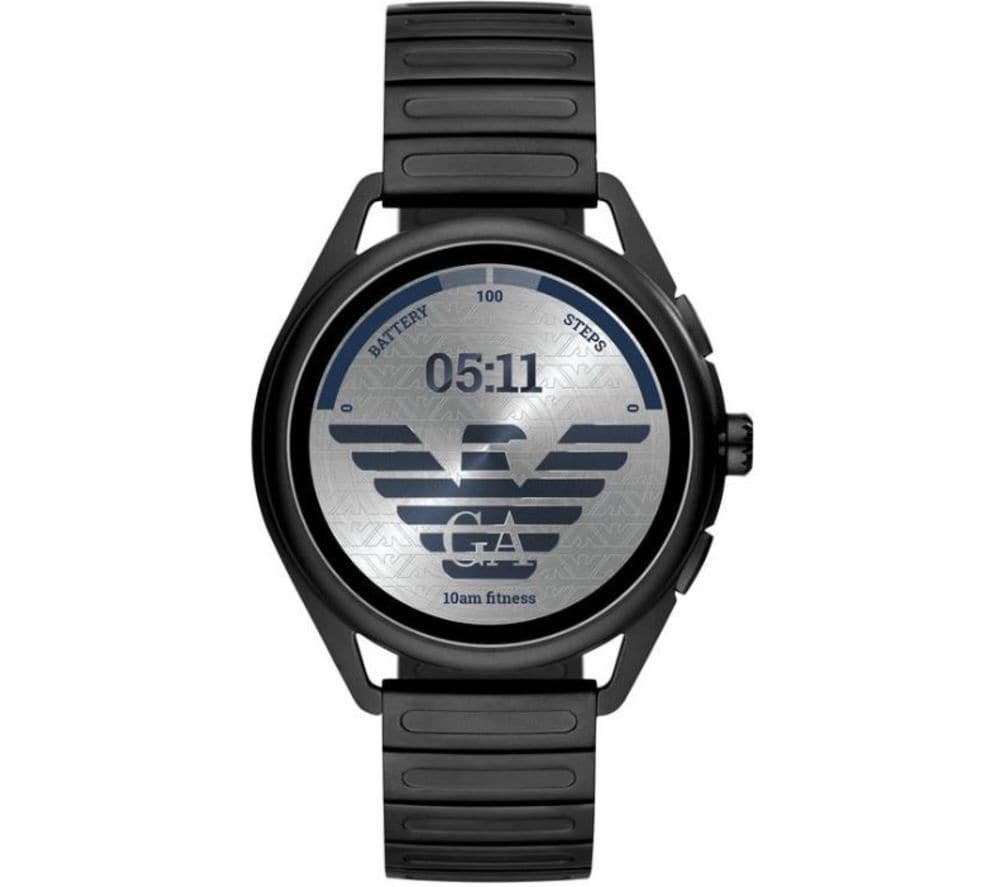 Emporio Armani Matteo Round Digital Multicolor Dial Smart watch - Kamal Watch Company