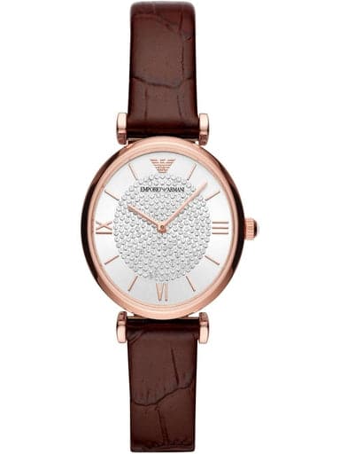 EMPORIO ARMANI Quartz Watch Stainless Steel Rosegold Women's Watch - Kamal Watch Company