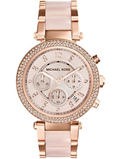 Michael Kors Analog Rose Dial Women's Watch - MK5896I - Kamal Watch Company