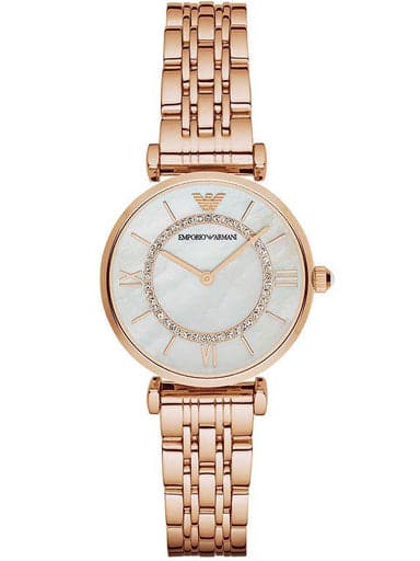 Emporio Armani Donna Mother Of Pearl Ladies Watch - Kamal Watch Company