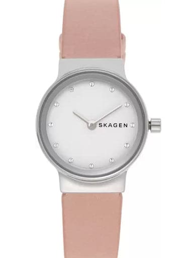 Skagen Freja Blush Leather Watch - Kamal Watch Company