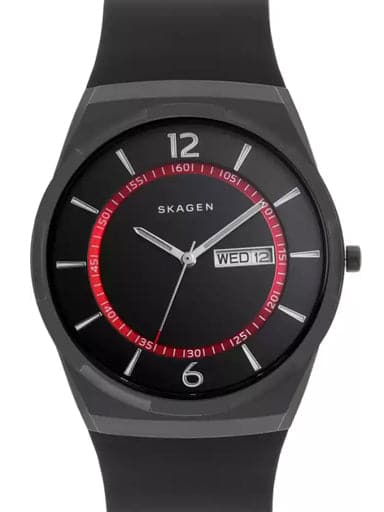 Skagen Melbye Black Silicone Watch - Kamal Watch Company