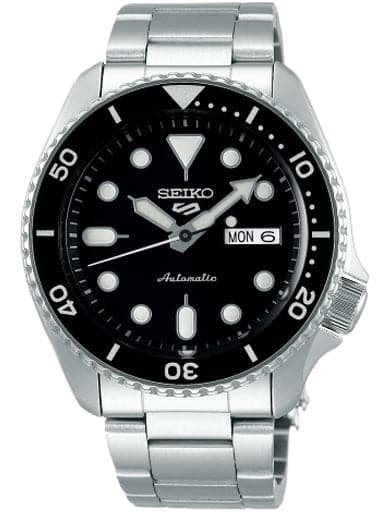 Seiko Automatic Black Dial Men's Watch SRPD55K1 - Kamal Watch Company