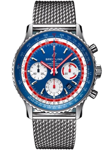 Breitling Navitimer 1 B01 Pan Am Edition Automatic Chronograph Men's Watch - Kamal Watch Company