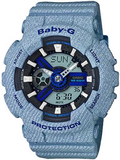B200 BA-110DE-2A2DR BABY-G WATCH - Kamal Watch Company