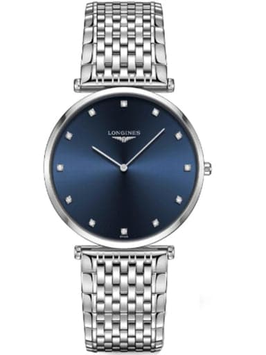 Longines La Grande Classique Quartz 37 mm Midsize Watch For Men's - Kamal Watch Company