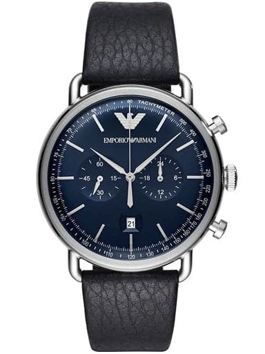 Emporio Armani Chronograph Blue Dial Men's Watch AR11105I - Kamal Watch Company