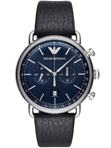 Emporio Armani Chronograph Blue Dial Men's Watch AR11105I - Kamal Watch Company
