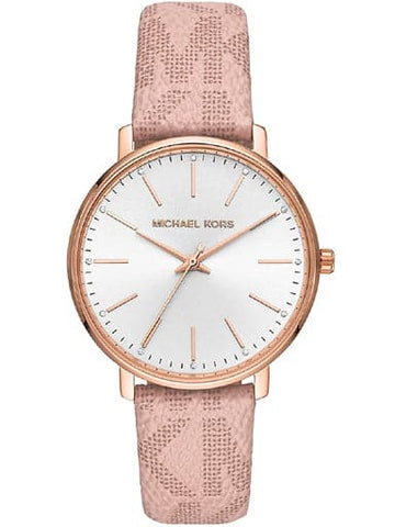 Michael Kors Pyper Round Analog White Dial Women's Watch - Kamal Watch Company