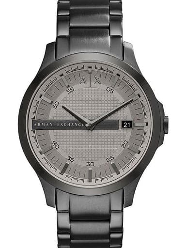 Armani Exchange Hampton Round Analog Grey Men's Watch - Kamal Watch Company