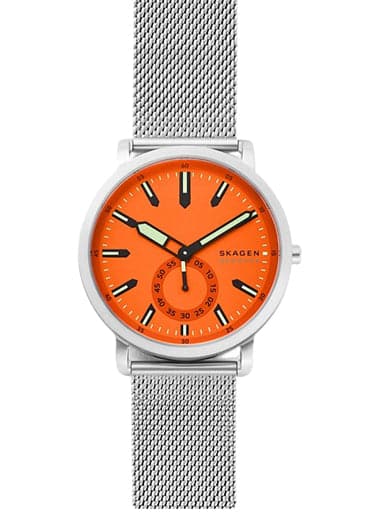 SKW6649I Skagen Colden Analog Orange Dial Men's Watch - Kamal Watch Company