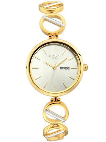 Titan Viva Analog Silver Dial Women's Watch - Kamal Watch Company