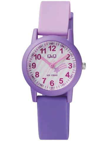 Q&Q Analog Multi-Colour Dial Girl's Watch - Kamal Watch Company