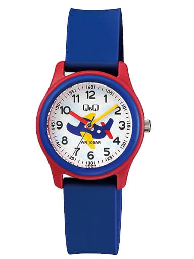 Q&Q Analog Multi-Colour Dial Kid's Watch - Kamal Watch Company