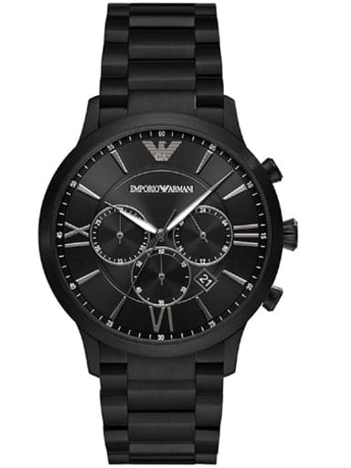 Emporio Armani AR11349I Renato Round Analog Blue Dial Men's Watch - Kamal Watch Company