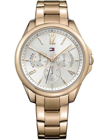 Tommy Hilfiger White Dial Multifunction Watch for Women - Kamal Watch Company