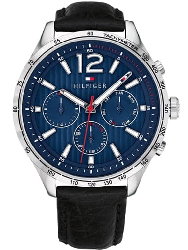 Tommy Hilfiger Blue Dial Multifunction Watch for Men - Kamal Watch Company