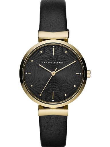 Armani Exchange Analog Black Dial Women's Watch - Kamal Watch Company