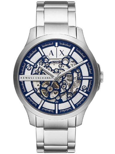Armani Exchange Analogue Men's Watch(Multicolor Dial Silver Colored Strap) - Kamal Watch Company