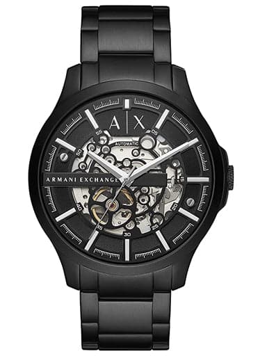 Armani Exchange Hampton Analog Black Dial Men's Watch - Kamal Watch Company
