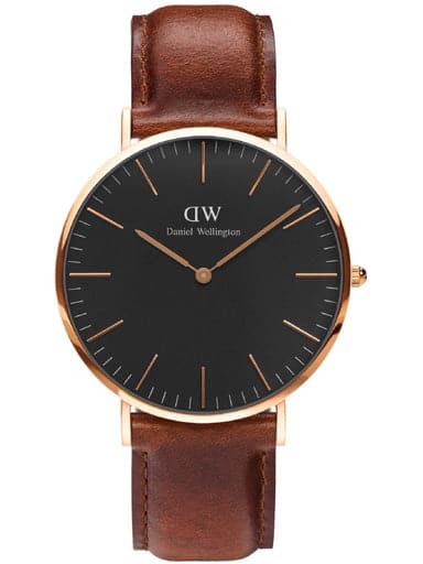 Daniel Wellington Classic Analog Black Dial Men's Watch - Kamal Watch Company