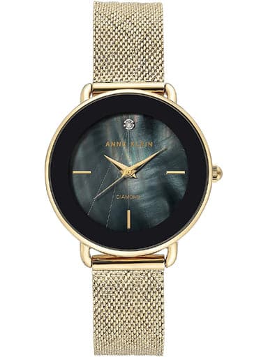 Anne Klein Womens Analog Watch AK3686BKGB - Kamal Watch Company