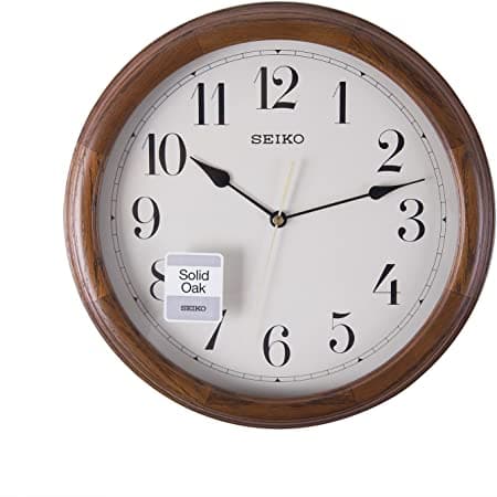 Seiko Wall Clock Brown QXA153BN - Kamal Watch Company