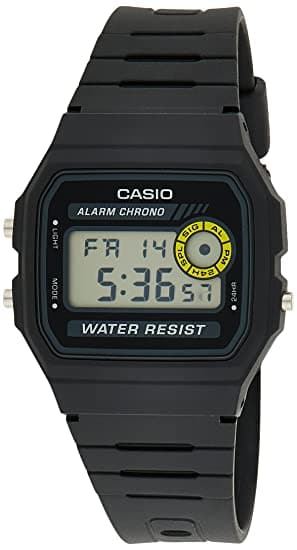 YOUTH F-94WA-8DG - D052 Black Digital - Unisex Watch - Kamal Watch Company
