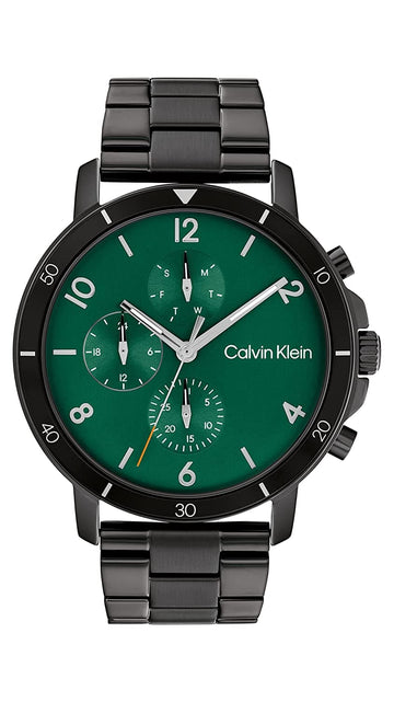 CALVIN KLEIN Gauge Sport Chronograph Watch for Men 25200069 - Kamal Watch Company