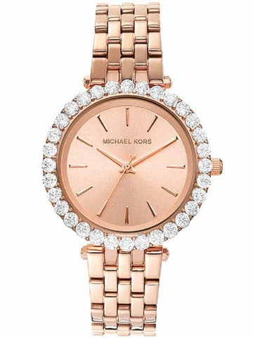 Michael Kors Darci Three-Hand Rose Gold-Tone Stainless Steel Watch MK4514 - Kamal Watch Company