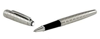 MONTBLANC Platinum-Plated Facet Rollerball Pen - Kamal Watch Company