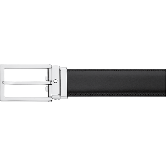 Mont Blanc Reversibe Leather Belt MB113273 - Kamal Watch Company
